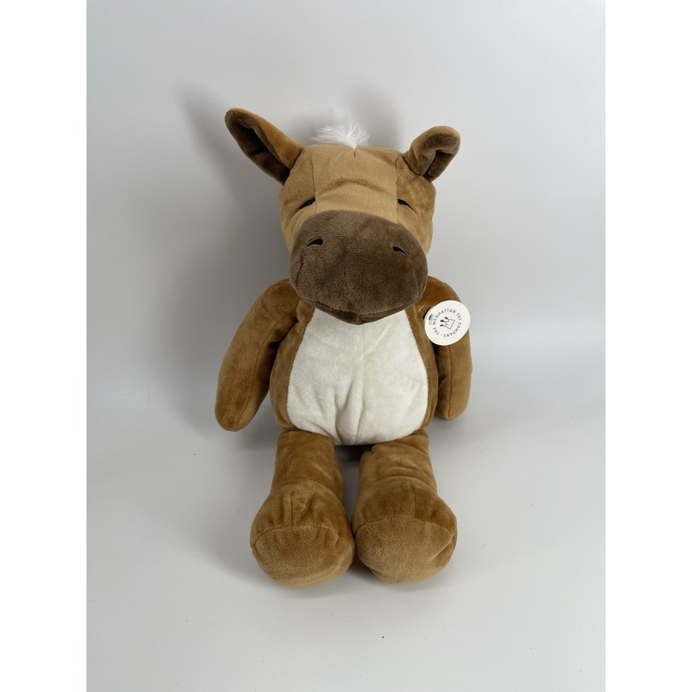 Hugo The Horse Plush Manhattan Toy Company Stuffed Animal Soft Huggable